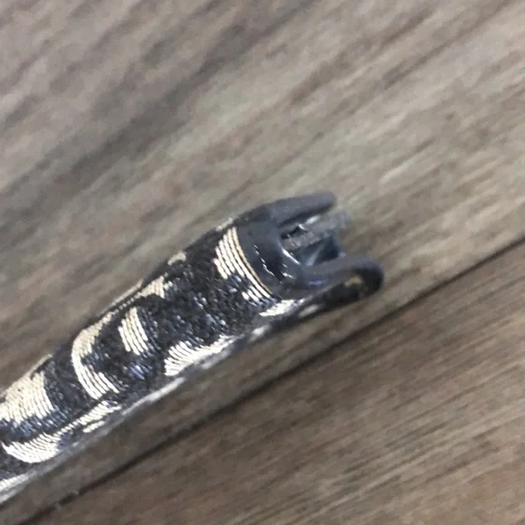 [Dior] Rare Authentic Trotter Long Canvas w/ Leather Navy Blue Signature Wallet - Picture 14 of 16